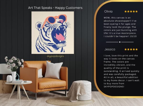 Tiger Sunglasses Art