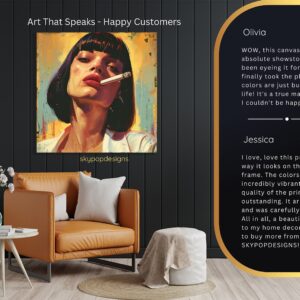 Smoky Glamour Art