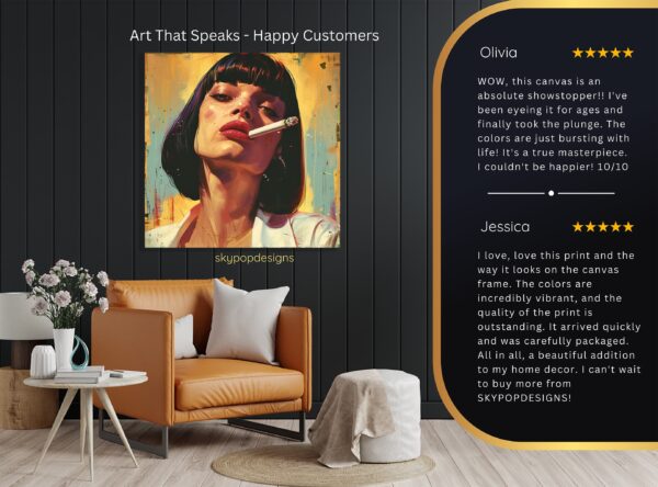 Smoky Glamour Art