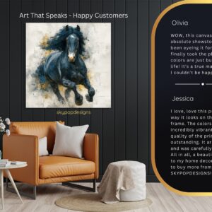 Blue Horse Art