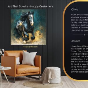 Galloping Horse Art