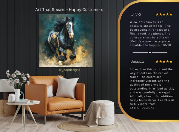 Galloping Horse Art