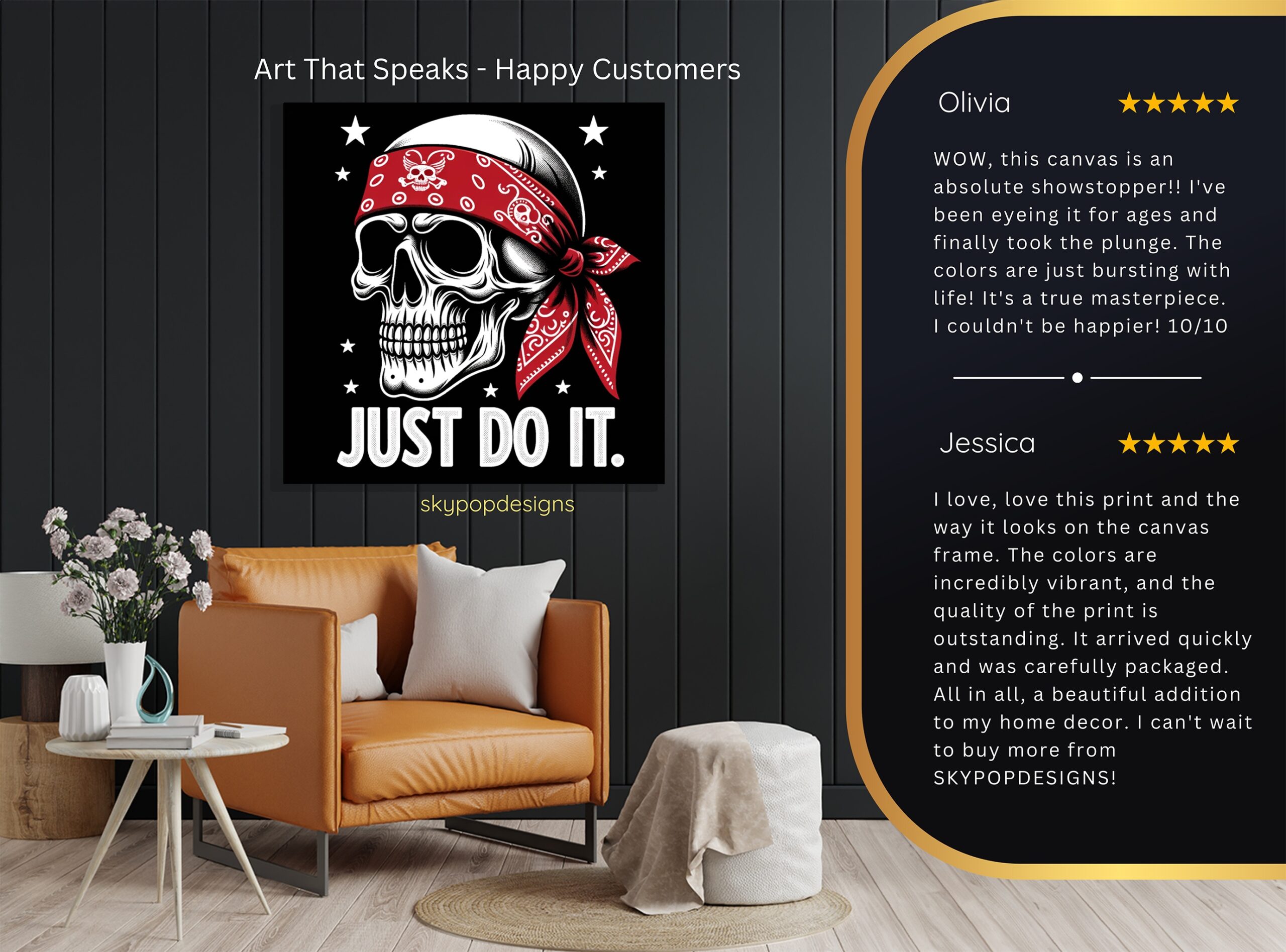 8.jpg Motivational Pirate Skull Art