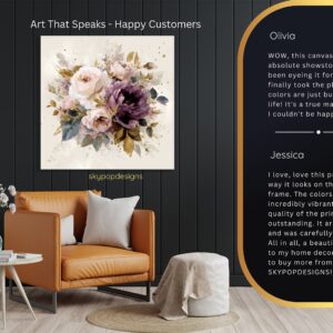 Elegant Floral Bouquet Art