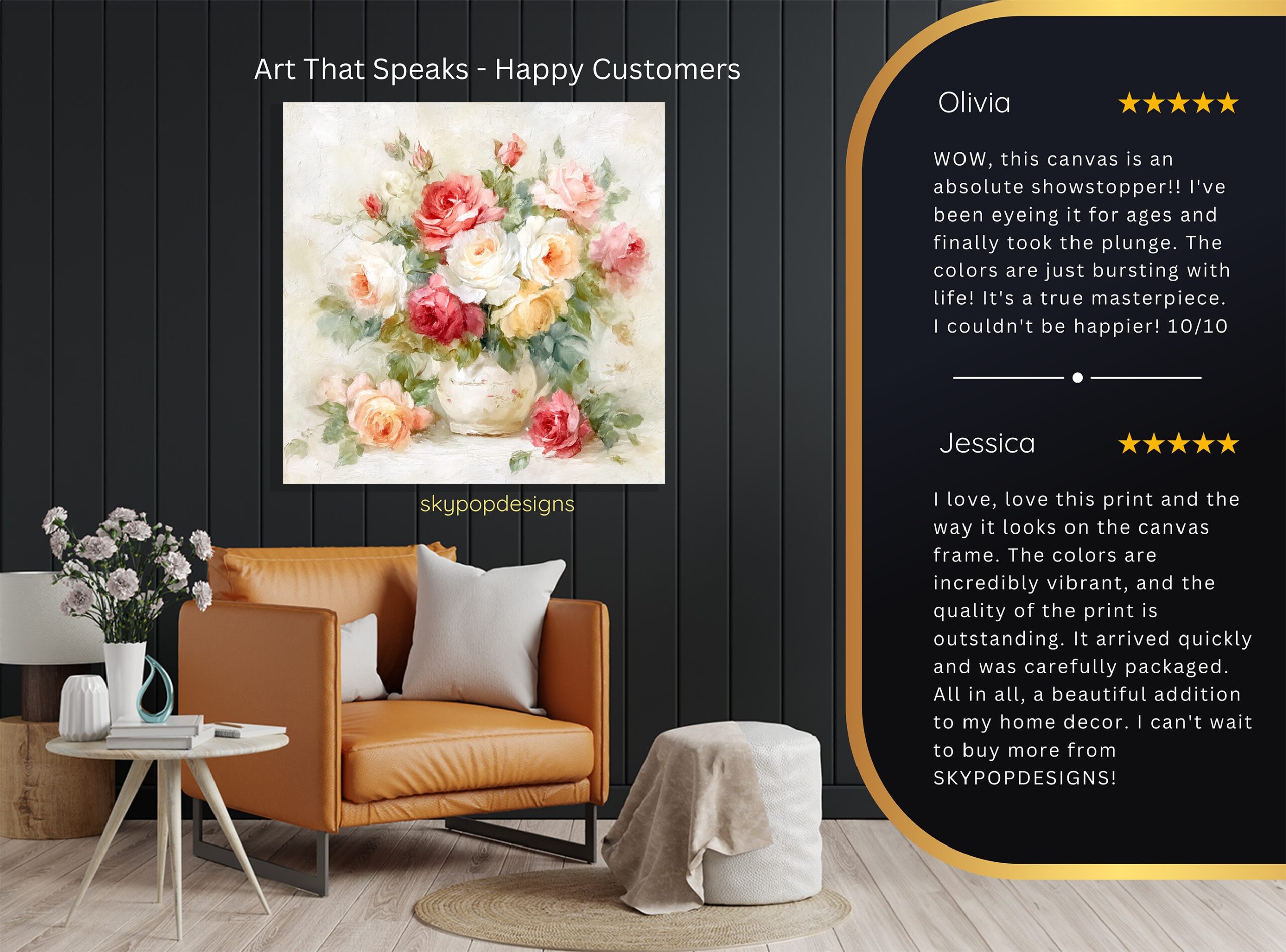 8.jpg Elegant Rose Bouquet Art