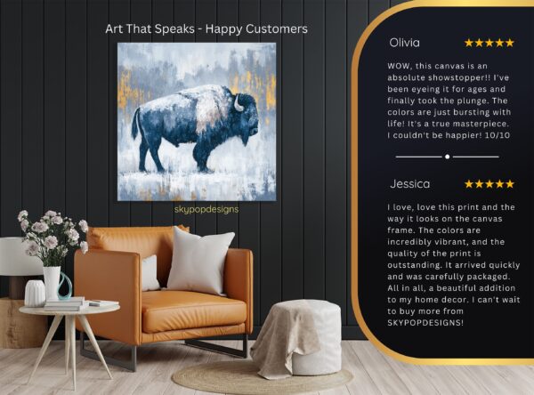 Bison Art