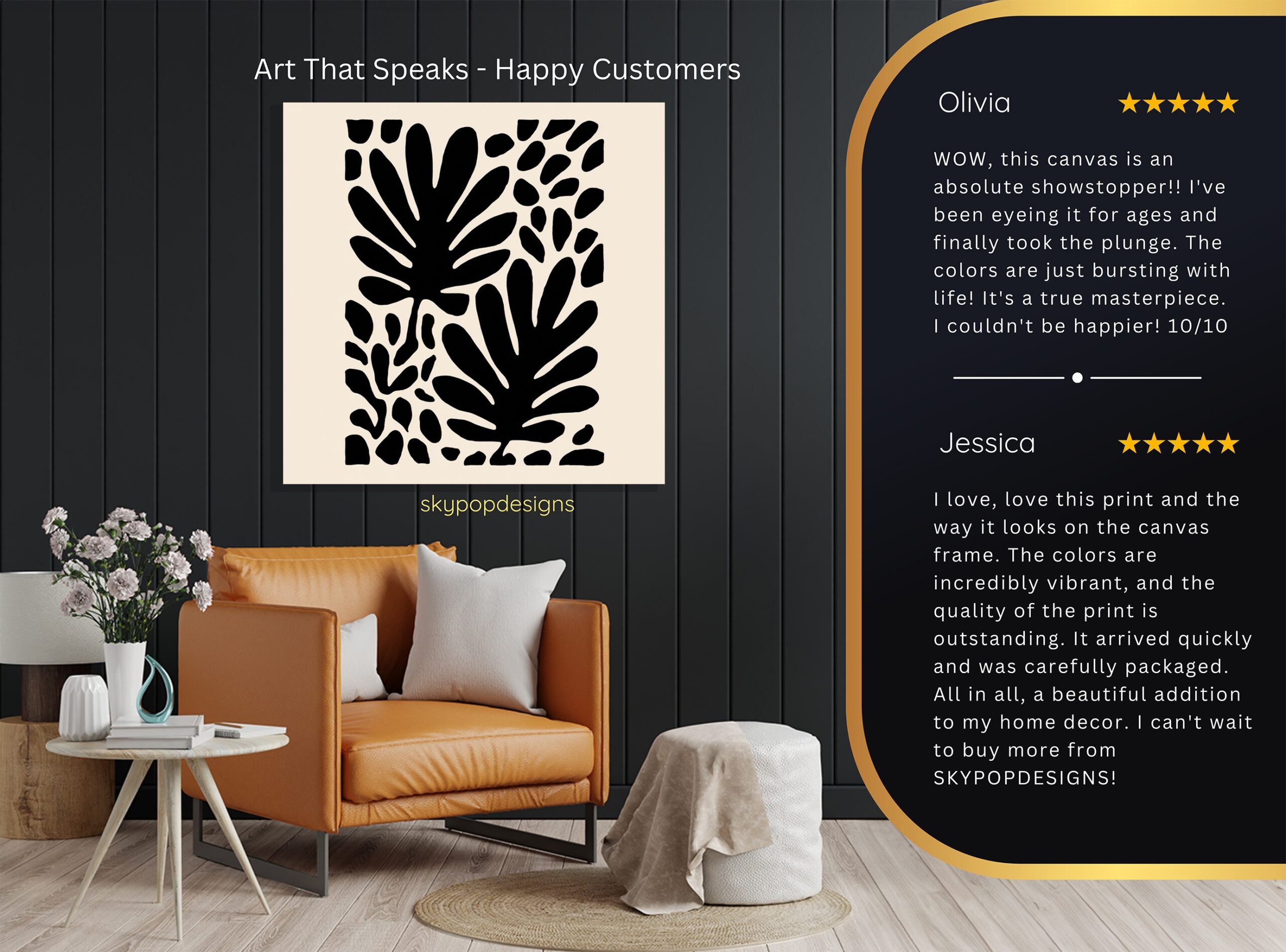 8.jpg Modern Leaf Silhouette Art