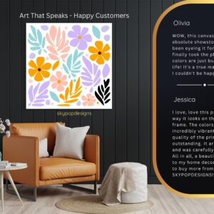 Pastel Floral Bloom Art