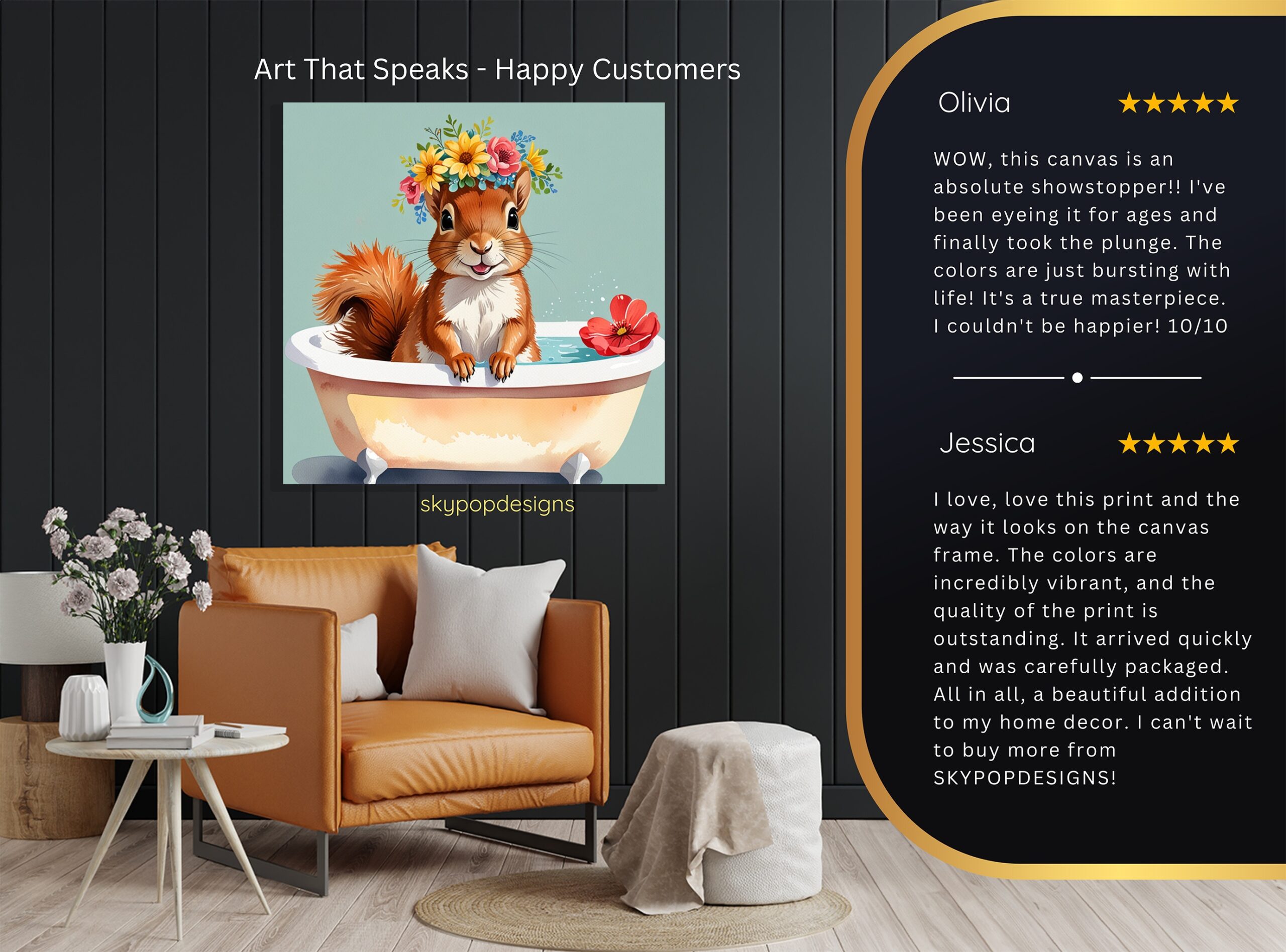8.jpg Squirrel Bathtub Art