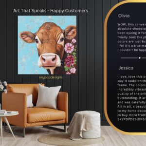 Highland Cow Art