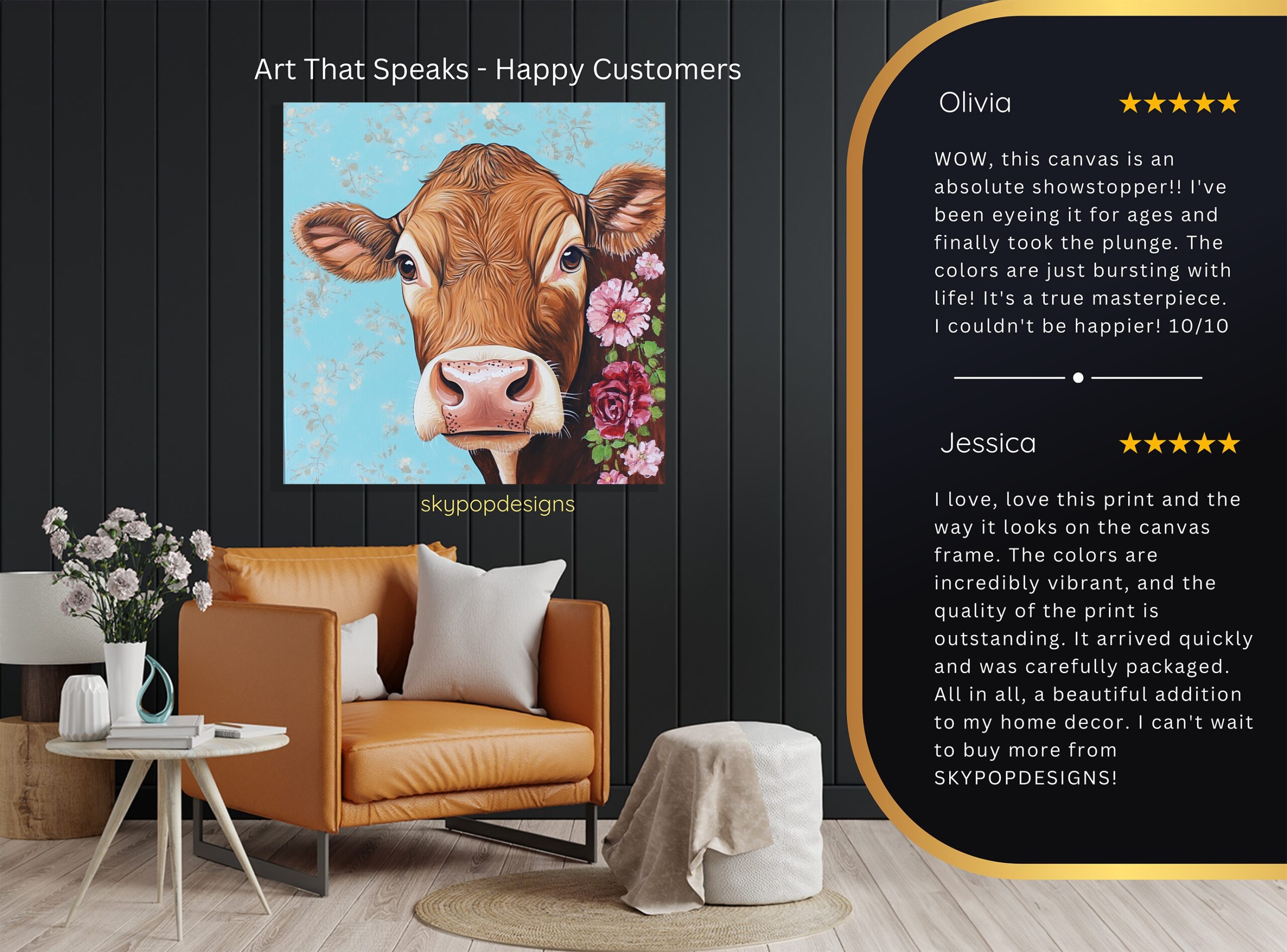 8.jpg Highland Cow Art