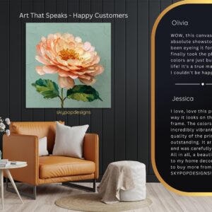 Peony Blossom Art