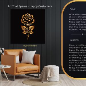 Golden Rose Art