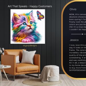 Rainbow Cat Art