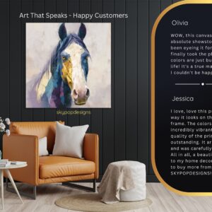 Blue Horse Art
