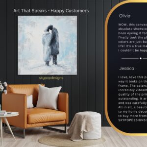 Embracing Silhouettes Art