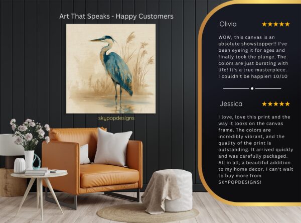 Blue Heron Art