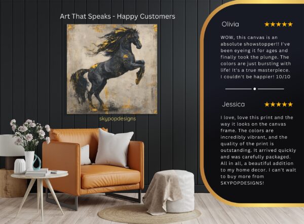 Golden Horse Art