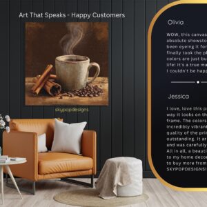 Coffee and Cinnamon Art