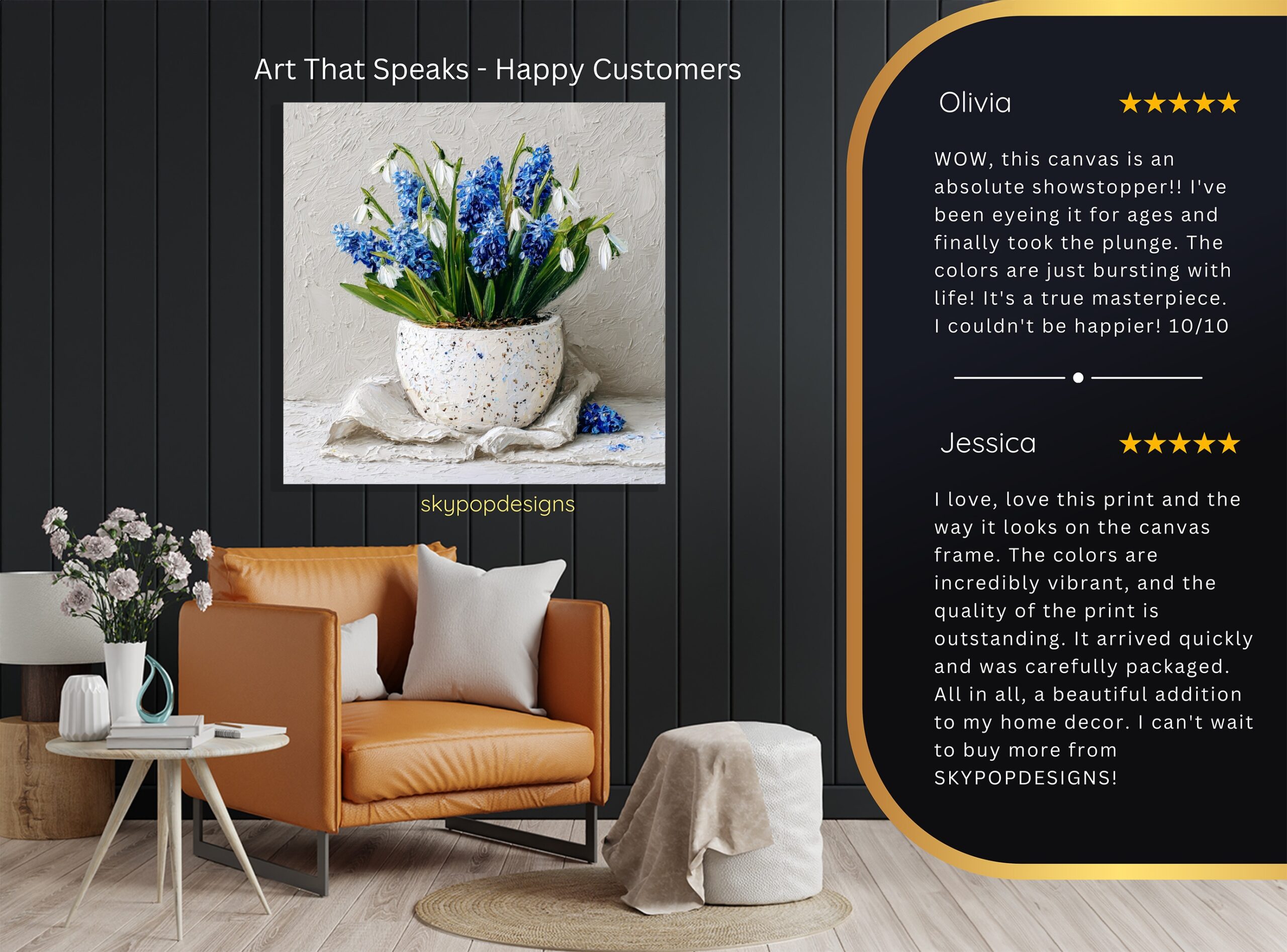 8.jpg Spring Hyacinth Bouquet Art