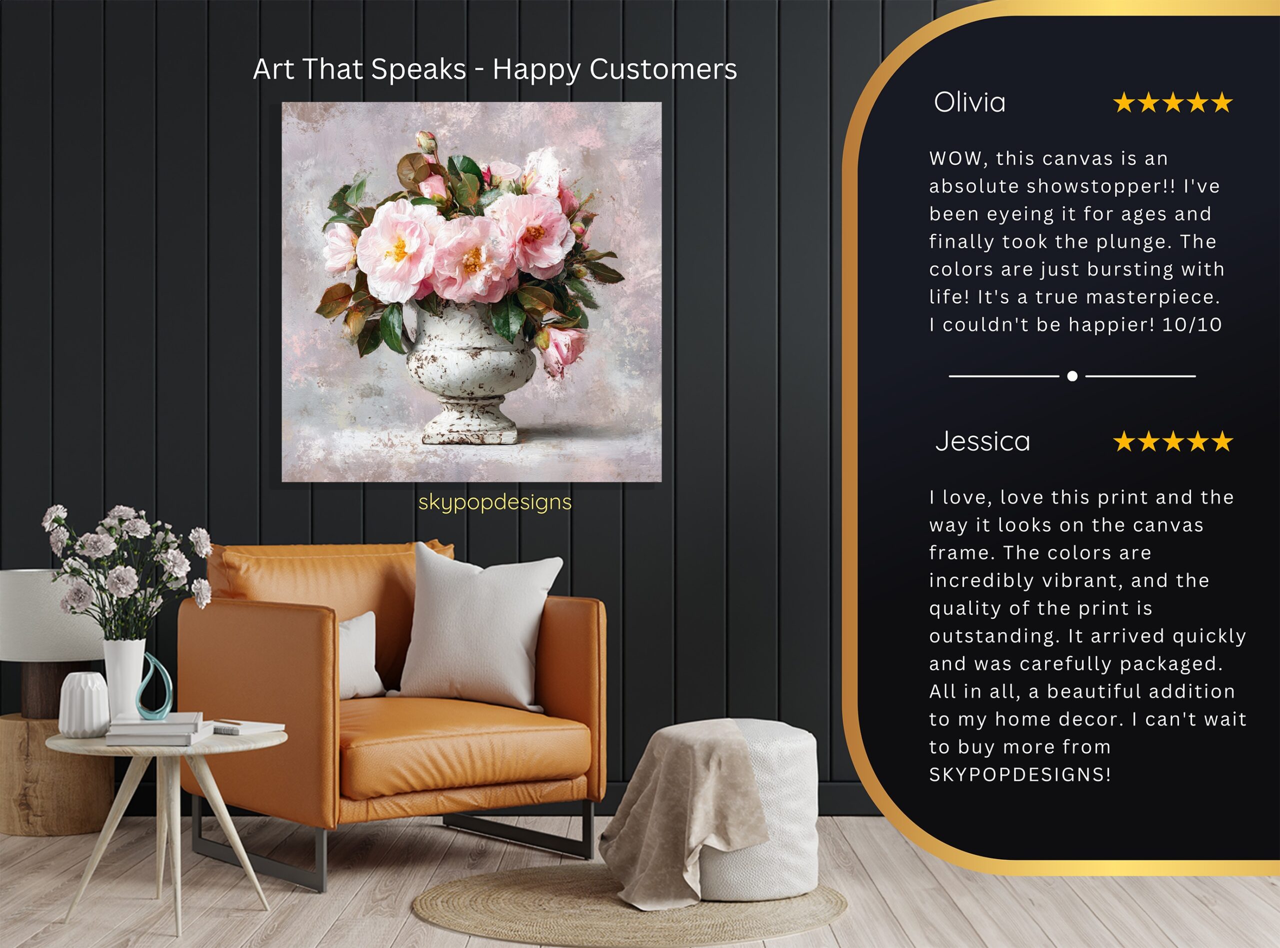 8.jpg Pink Camellia Bouquet Art
