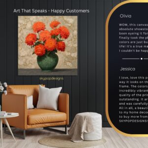 Chrysanthemums Art