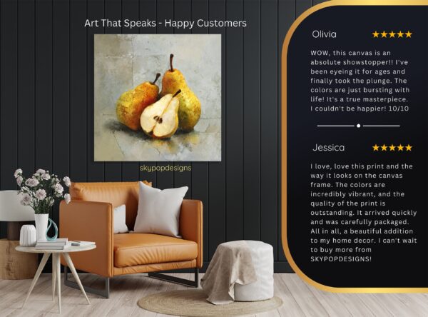 Golden Pear Art