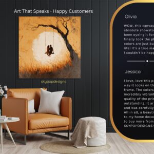 Moonlit Swing Art