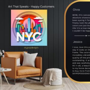 NYC Skyline Art