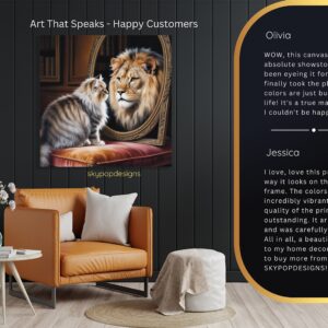 Cat Lion Art