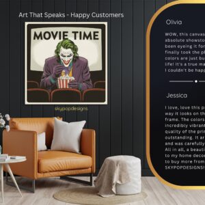 Joker Movie Time Art