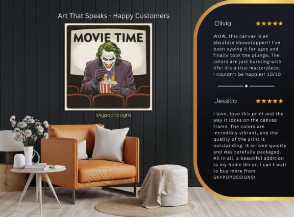 Joker Movie Time Art