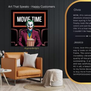 Joker Movie Time Art