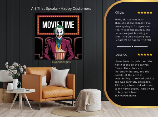 Joker Movie Time Art