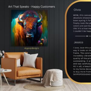 Bison Art