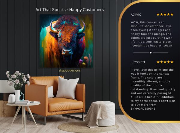 Bison Art