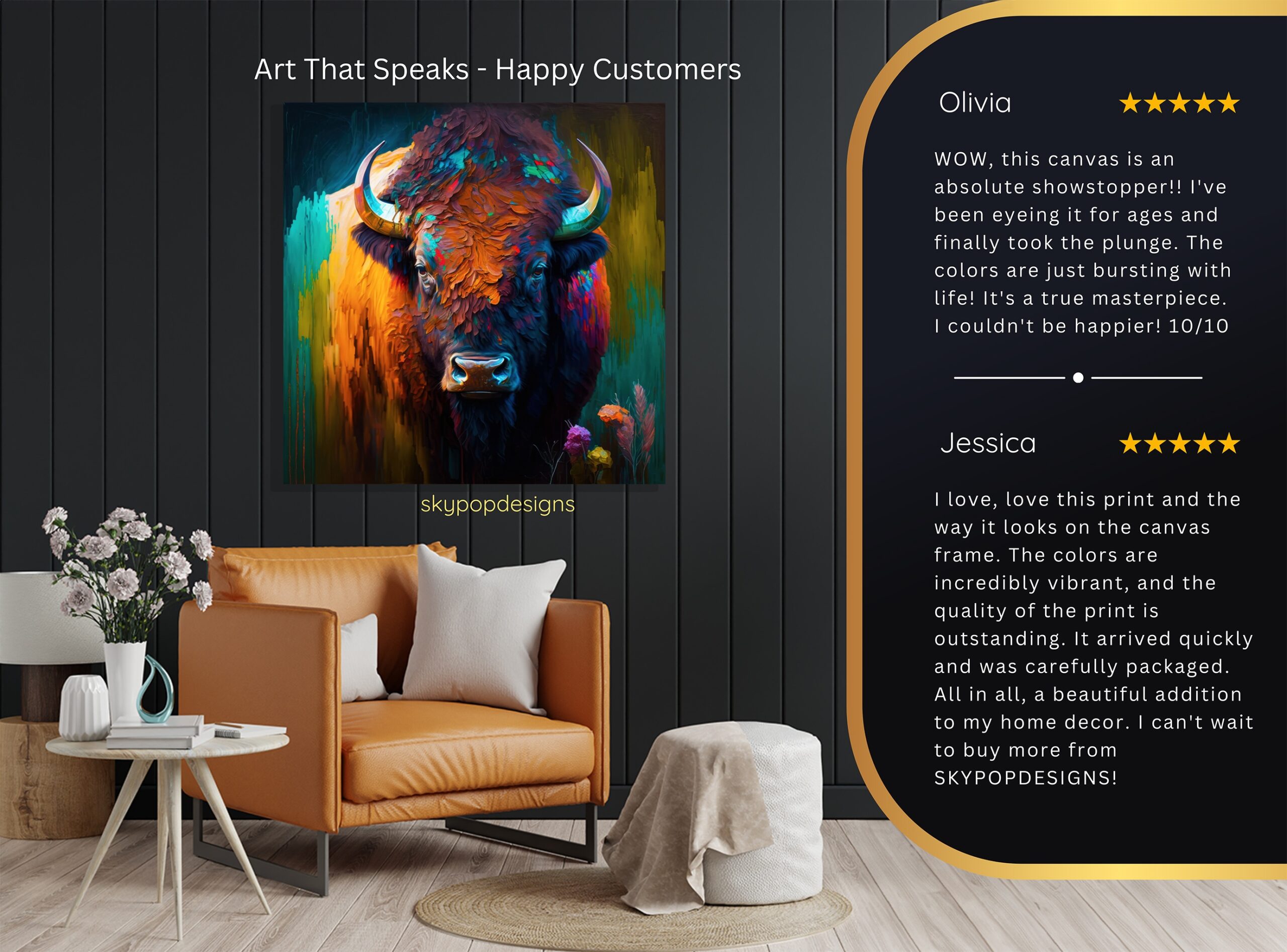 8.jpg Bison Art