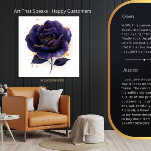 Purple Rose Art