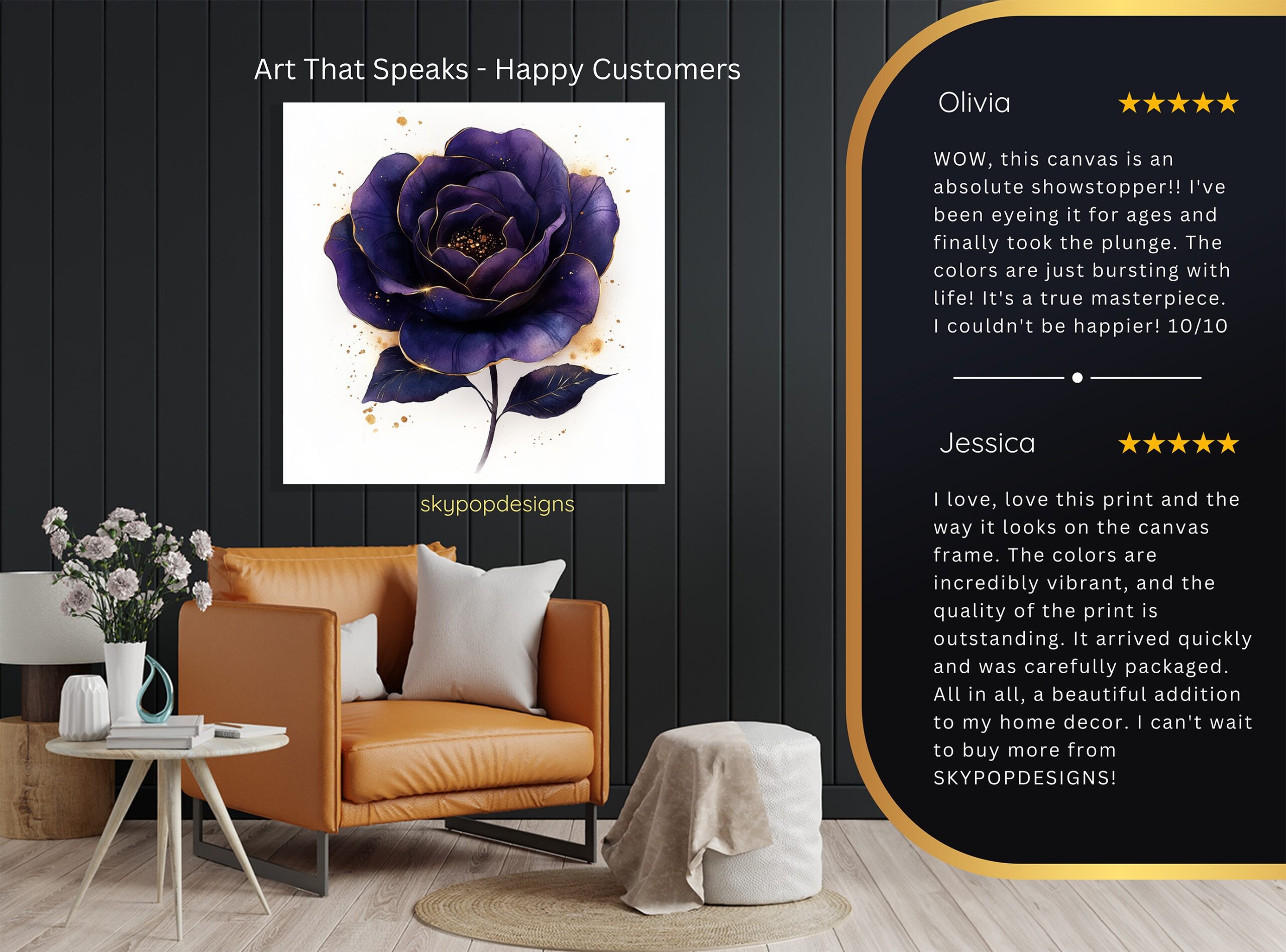 8.jpg Purple Rose Art