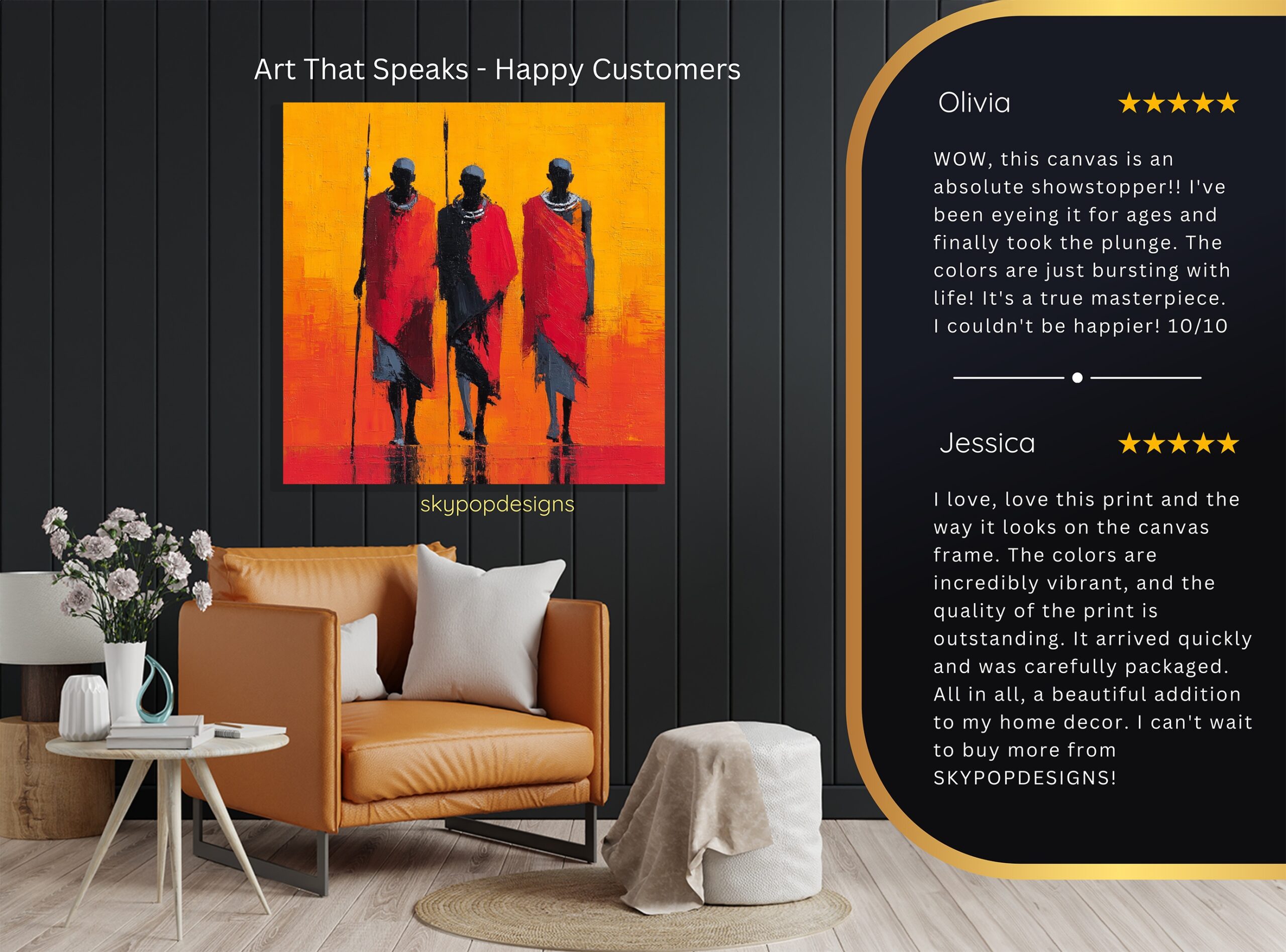 8.jpg Maasai Warriors Art