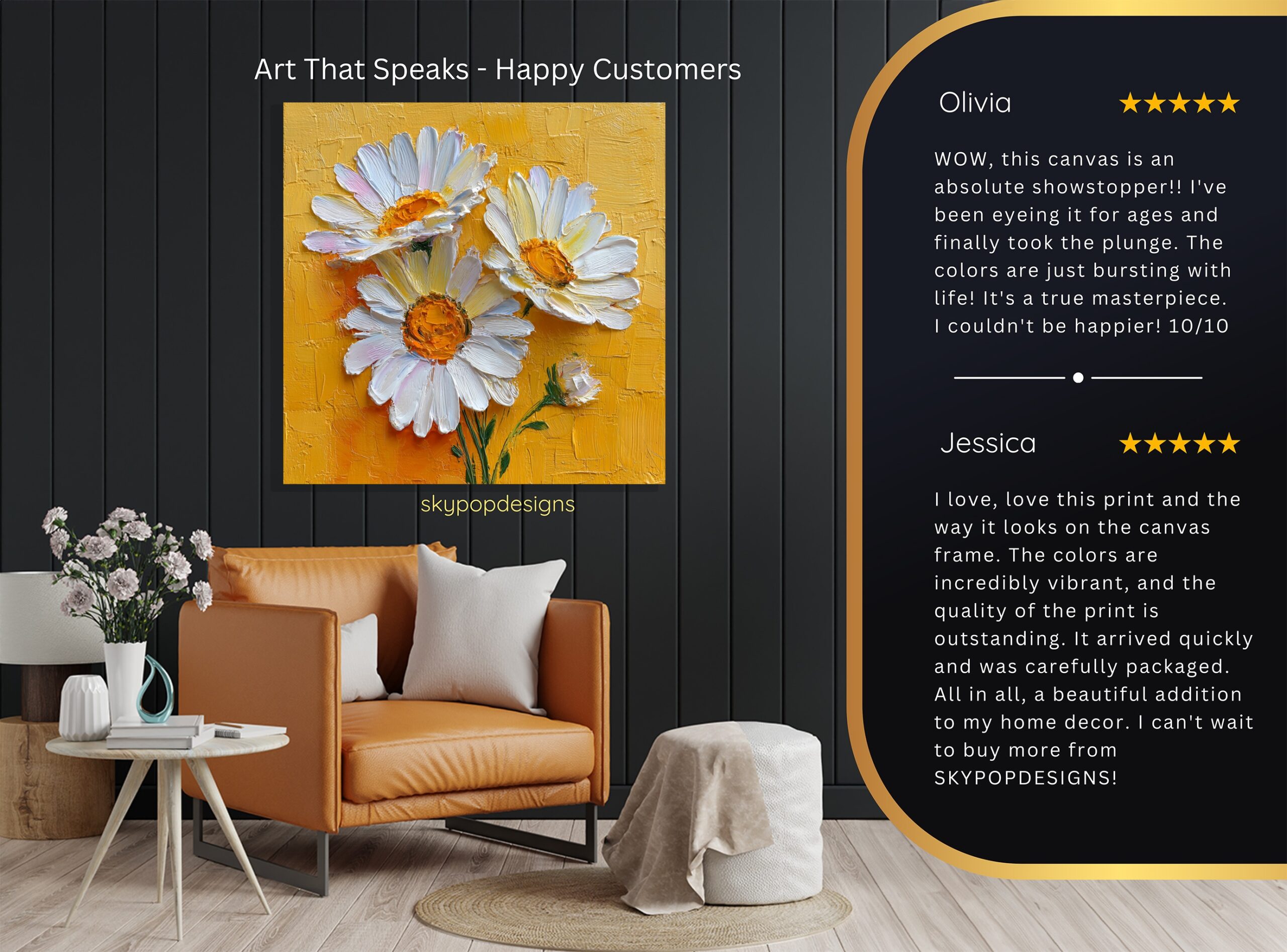 8.jpg Daisy Bouquet Art
