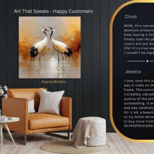 Crane Pair Art