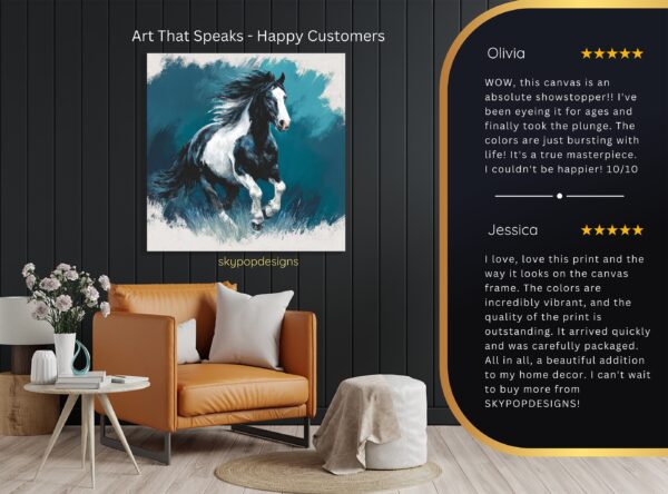 Galloping Horse Art