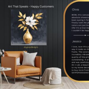 Golden Bloom Art