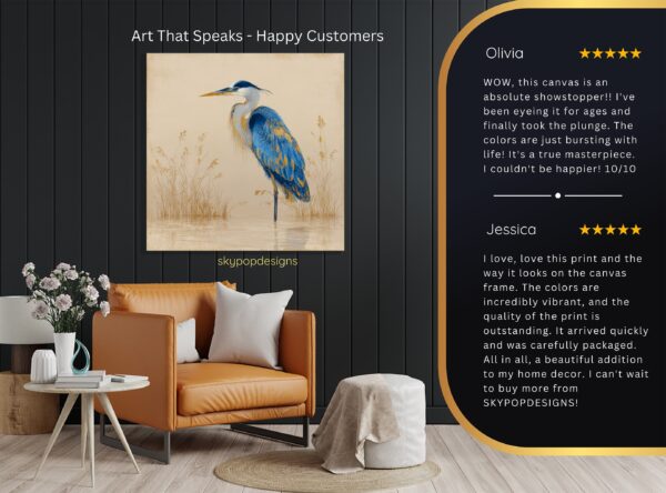 Blue Heron Art