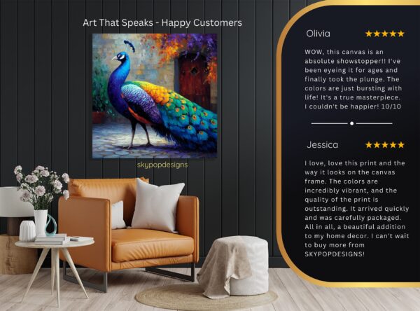 Peacock Art