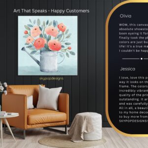 Watering Can Bouquet Art