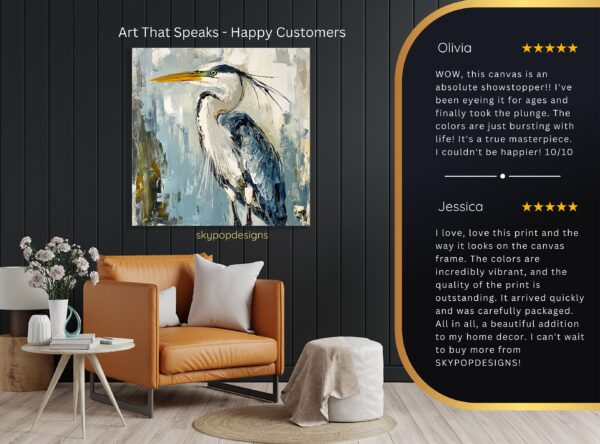 Blue Heron Art