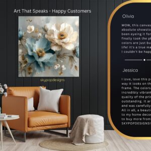 Elegant Peony Bloom Art