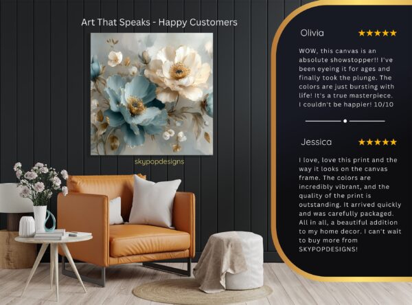 Elegant Peony Bloom Art